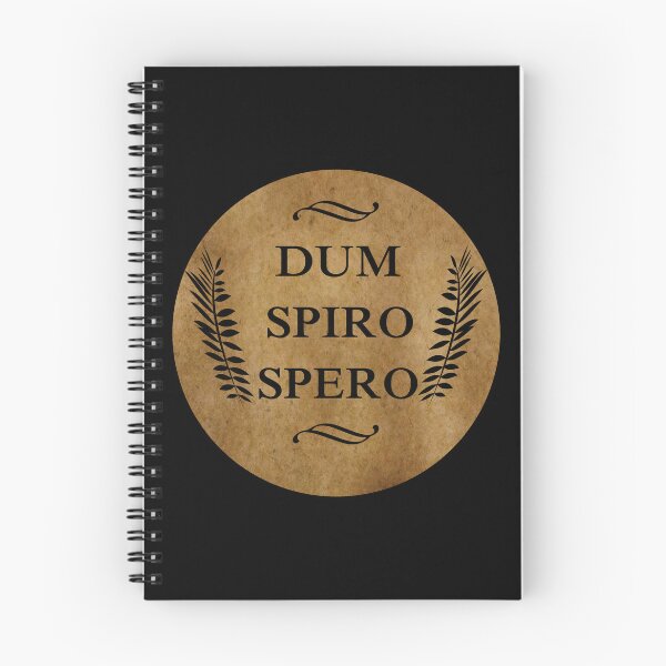 Item preview, Dum spiro spero latin quotes sayings words phrases word designed and sold by Alexaltay.