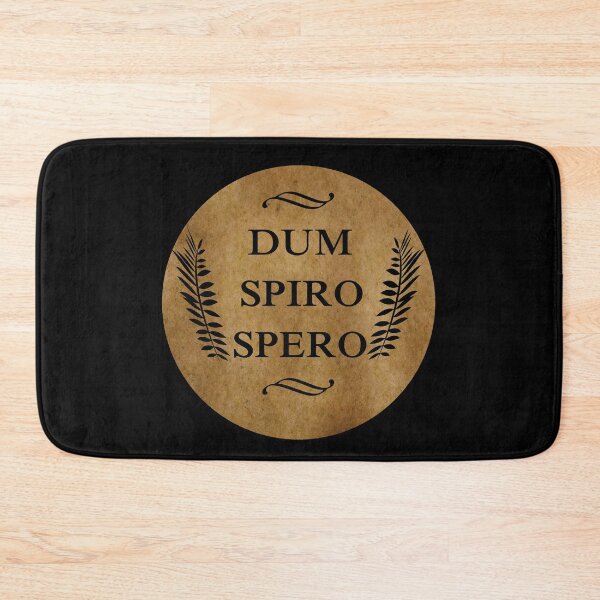 Item preview, Dum spiro spero latin quotes sayings words phrases word designed and sold by Alexaltay.