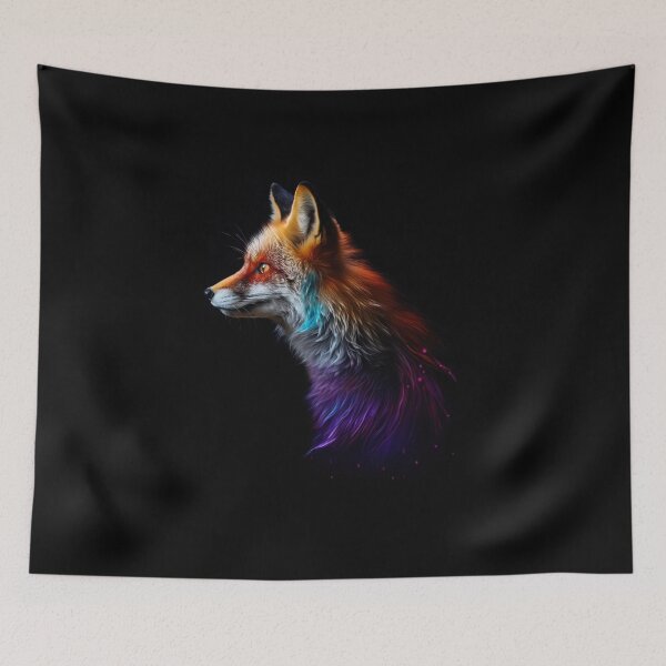 Item preview, Colourful fox designed and sold by InfigoArt.