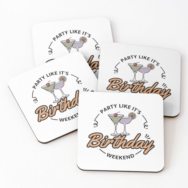 Item preview, Birthday Party - Happy Birthday Weekend designed and sold by ViewerEqualsPhoton.