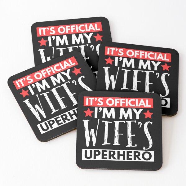Item preview, It’s Official I’m My Wife’s Superhero  designed and sold by FarisyStore.