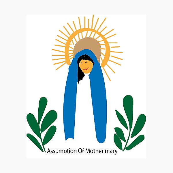 Item preview, Assumption Of Mother Mary designed and sold by merlaeade.