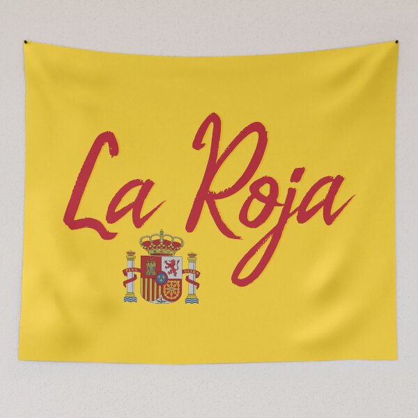 Item preview, La Roja spanish soccer espana designed and sold by blackdogshop.