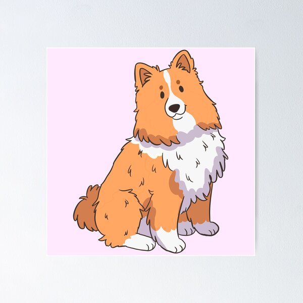 Item preview, Cute shetland sheepdog  designed and sold by Yaragold.