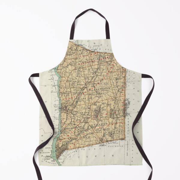 Item preview, Vintage Dutchess County NY Map (1895) designed and sold by BravuraMedia.