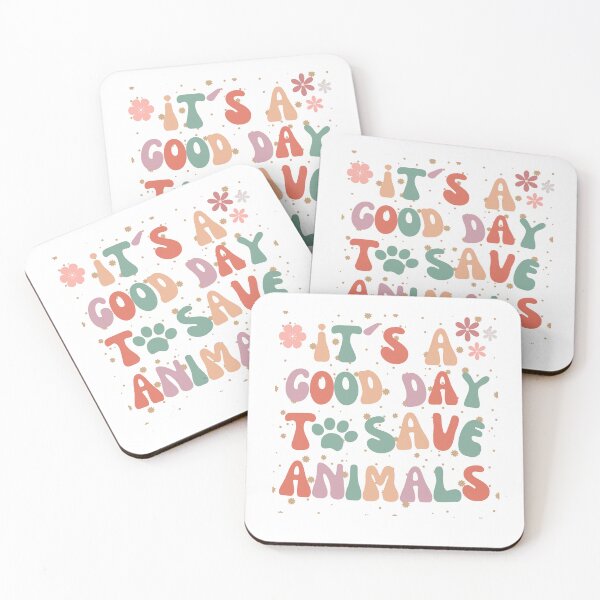 Item preview, It´s a Good day To Save Animals -  designed and sold by montillalee.