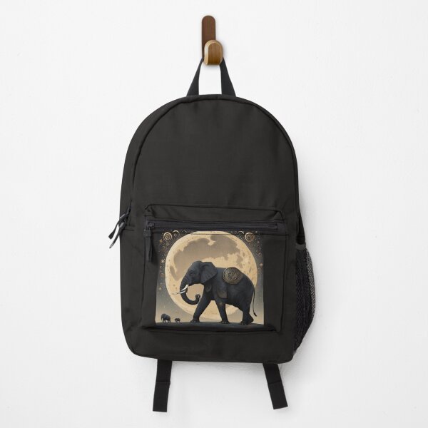 Item preview, Elephants and moon print designed and sold by AudreyTM.