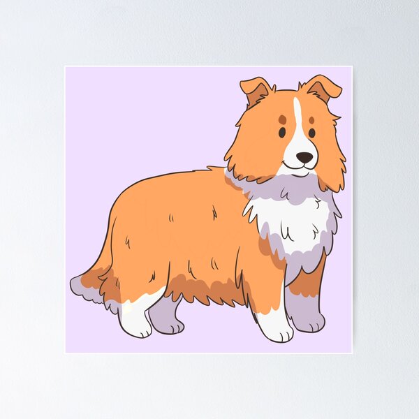 Item preview, Cute shetland sheepdog  designed and sold by Yaragold.