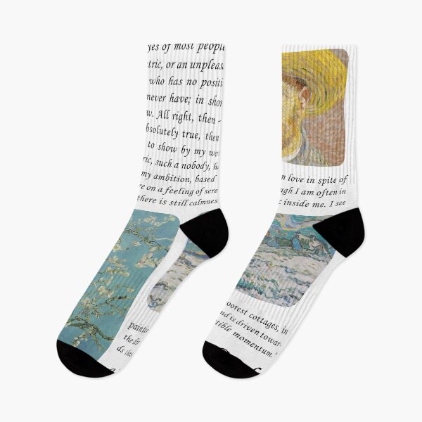 Item preview, Vincent van Gogh letters, Almond Blossom designed and sold by aestheticQuo.