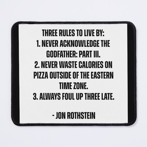 Item preview, Three Rules to Live By Tweet designed and sold by willpt8.