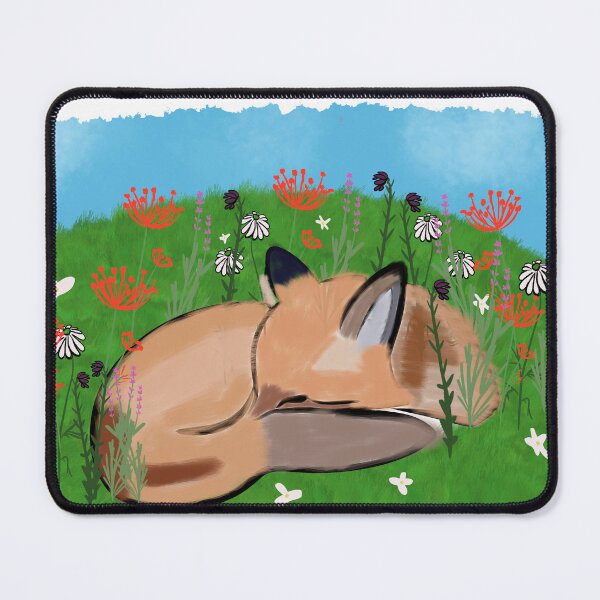 Item preview, zorro en campo designed and sold by InkedEdges.