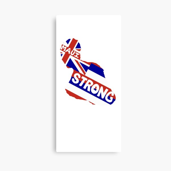 Item preview, Maui Strong Hawaiian flag edition  designed and sold by Mauisbestart.