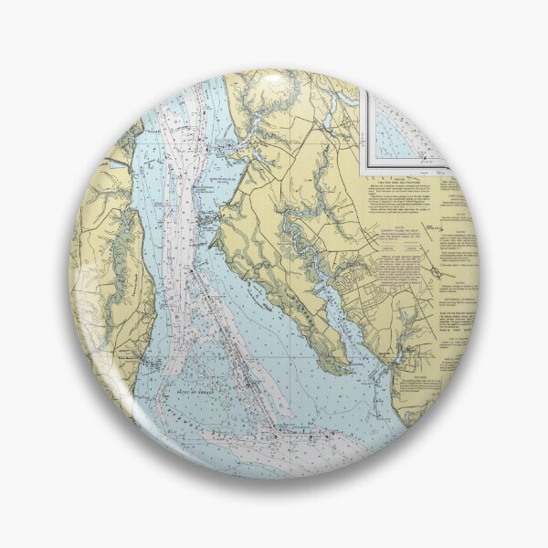 Item preview, James River VA Map (1993) designed and sold by BravuraMedia.