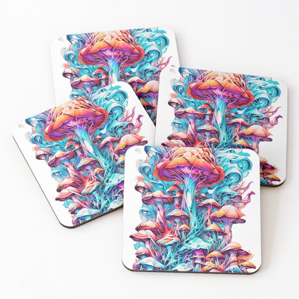 Item preview, Shroom Forest Magic Splash Wave Blue Staining Psilocybin designed and sold by wojysmokes.