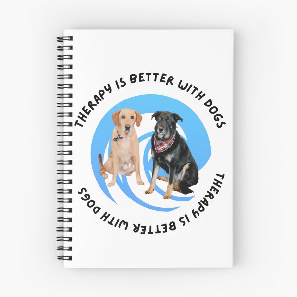 Item preview, Therapy is better with dogs.  designed and sold by Restorative Therapy &  Counseling Services.