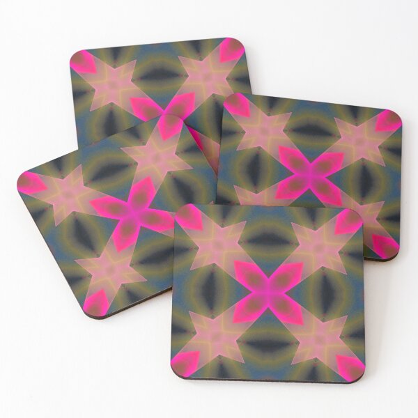 Item preview, pink star on gunmetal and blue designed and sold by effervescence.