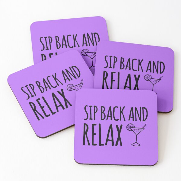 Item preview, Sip Back And Relax. Funny Wine Quote. Wine Lover designed and sold by DesignHouse07.