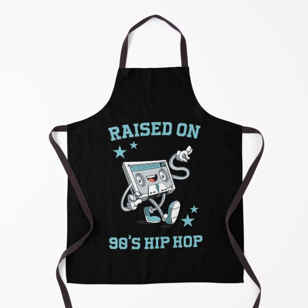 Item preview, Raised on 90's Hip Hop: Funny Retro Cassette Tape designed and sold by hadleyfoo.