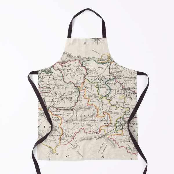 Item preview, Vintage Map of Limerick County Ireland (1846) designed and sold by BravuraMedia.
