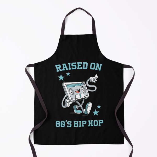 Item preview, Raised on 80's Hip Hop: Funny Retro Cassette Tape designed and sold by hadleyfoo.