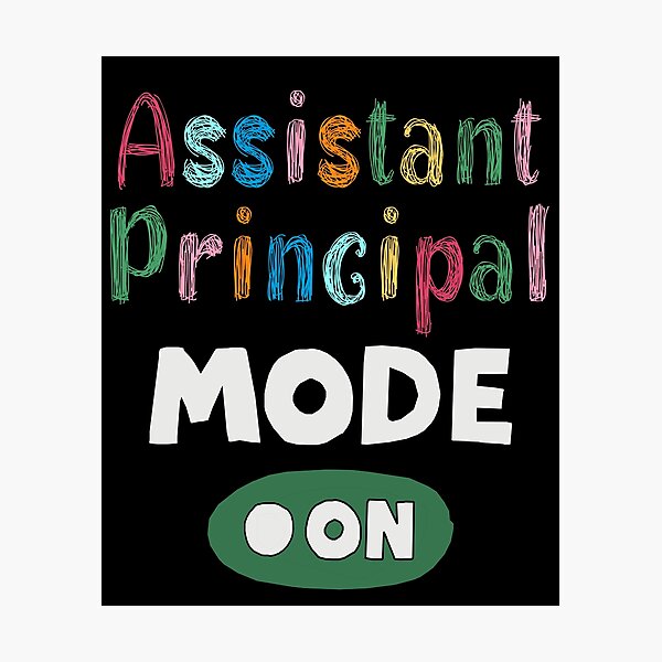 Item preview, Assistant Principal Mode on designed and sold by Sutra-Lotus-Co.