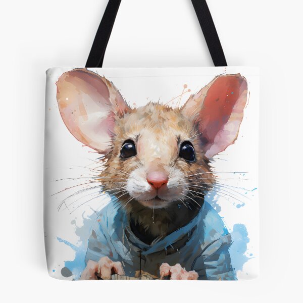 Item preview, Tutter mouse watercolor art designed and sold by ArtFusion-Shop.