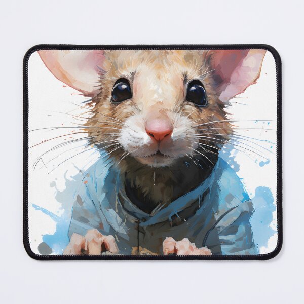 Item preview, Tutter mouse watercolor art designed and sold by ArtFusion-Shop.