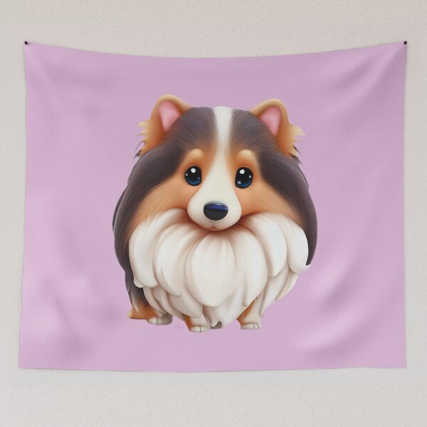 Item preview, Sheltie Love, Celebrate the Charm of Shetland Sheepdogs! 4 designed and sold by The Digital Compass.