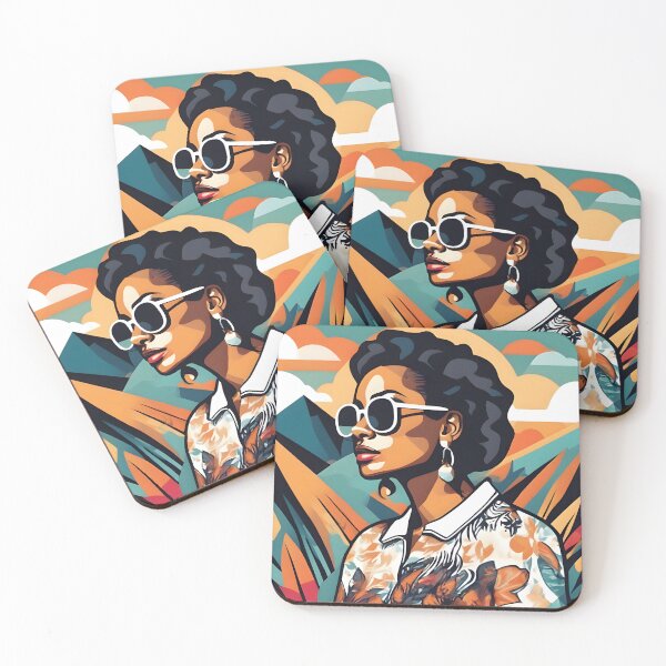 Item preview, Beautiful Black Woman designed and sold by ArtsyWishesShop.