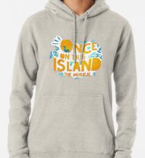 Sudadera con capucha una vez en este logotipo de renacimiento de la isla
