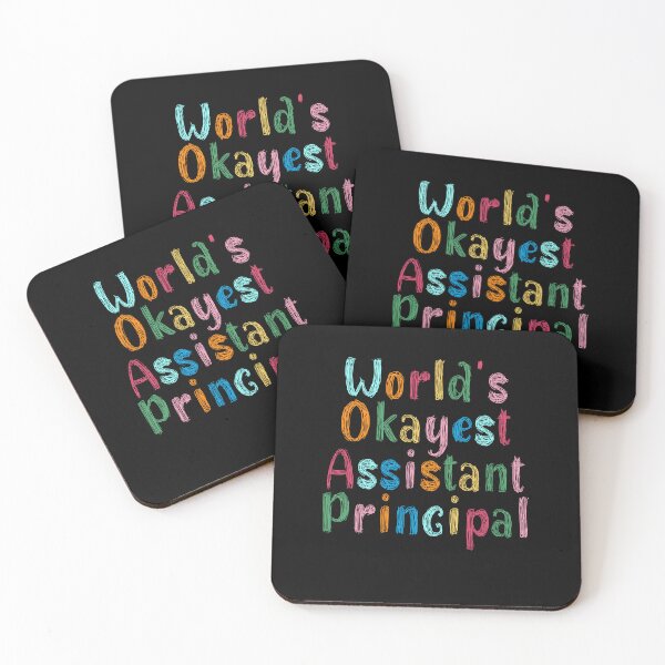 Item preview, World's Okayest Assistant Principal designed and sold by Sutra-Lotus-Co.