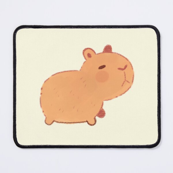 Item preview, Chubby Capybara illustration  designed and sold by Mayarart.
