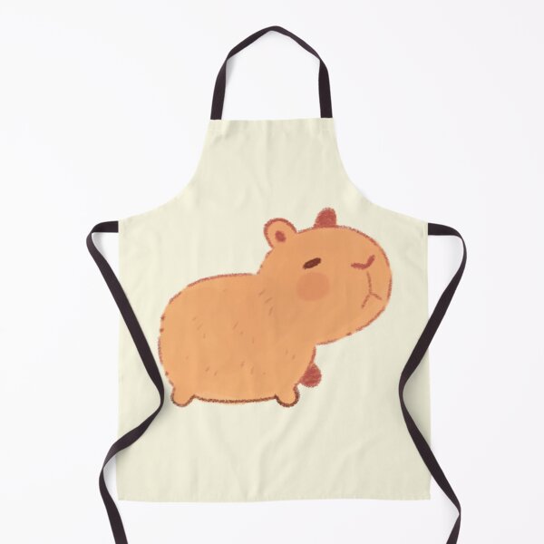 Item preview, Chubby Capybara illustration designed and sold by Mayarart.