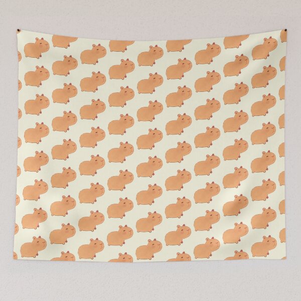 Item preview, Chubby Capybara illustration  designed and sold by Mayarart.