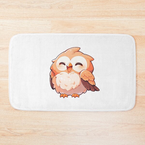 Item preview, colored owl kawaii designed and sold by AntonMontero.