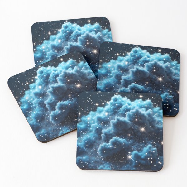 Item preview, Blue Powder Glitter Cloud designed and sold by Tau Tia L Douglass.