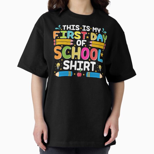 Item preview, First Day of School Teacher Student Boys Girls Back To School designed and sold by FunkyFusionArt.