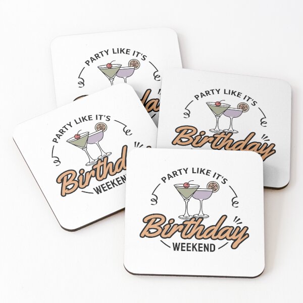 Item preview, Birthday Party - Happy Birthday Weekend designed and sold by ViewerEqualsPhoton.