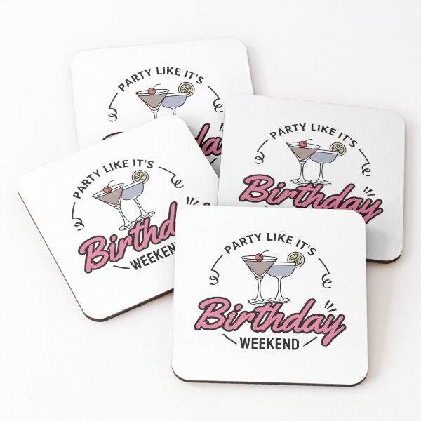 Item preview, Birthday Party - Happy Birthday Weekend designed and sold by ViewerEqualsPhoton.