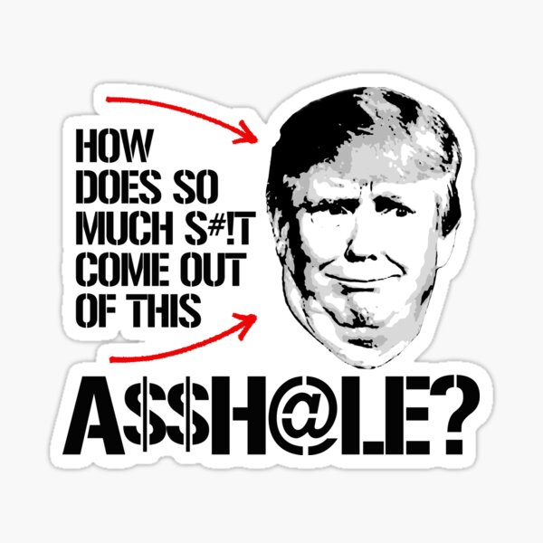 Item preview, Anti Trump - How does so much come out of this? designed and sold by partyfarty.