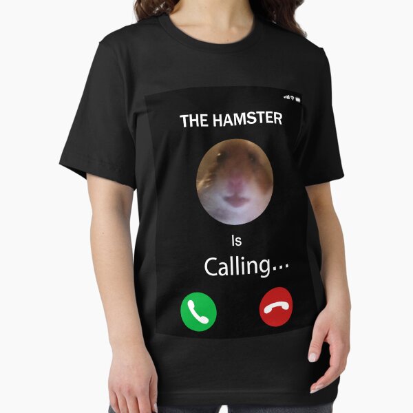 Item preview, Hamster is Calling meme designed and sold by Aleksander37.