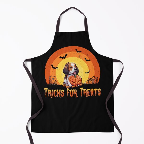 Item preview, Tricks for Treats Beagle - Halloween design for Spooky dog owners designed and sold by brindled.