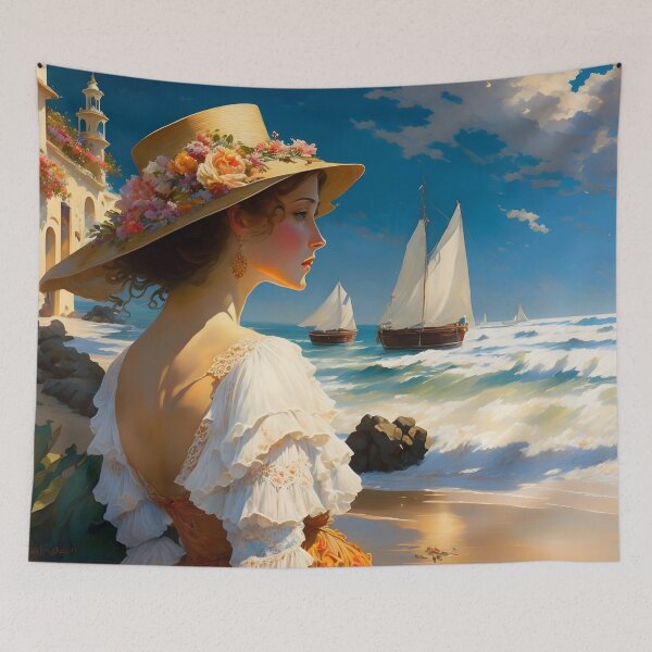 Item preview, Stroll Along the Sea designed and sold by ArtsyWishesShop.