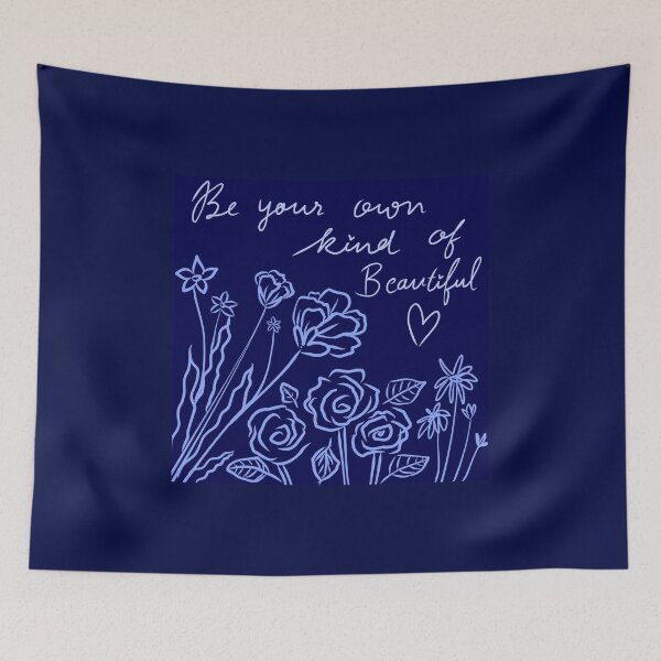 Item preview, Blue floral designed and sold by SharahKarthi.