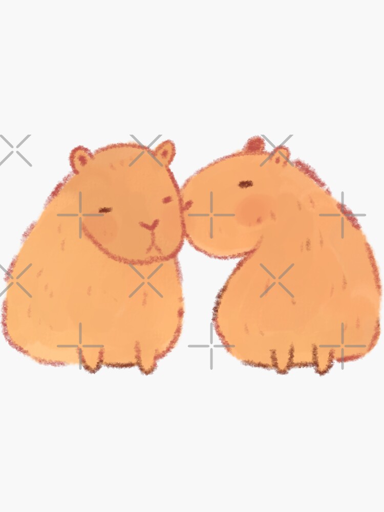 Lá capivara  Cute animal drawings, Capybara, Cute animal drawings kawaii