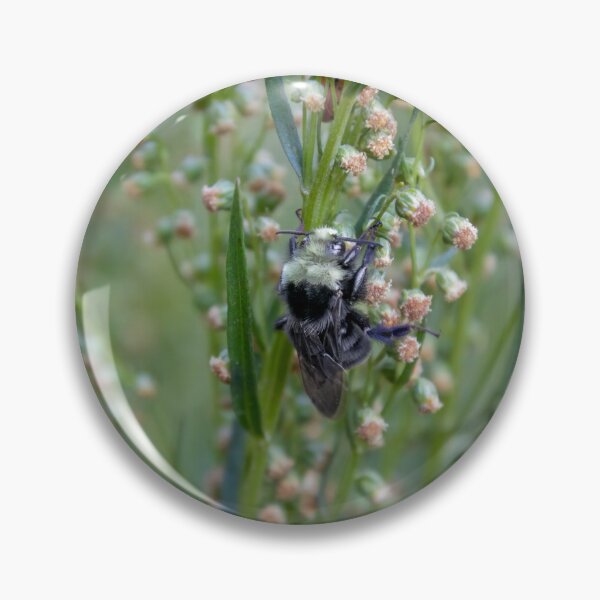 Item preview, Bee Pollinating Flowers designed and sold by SafariByMarisa.