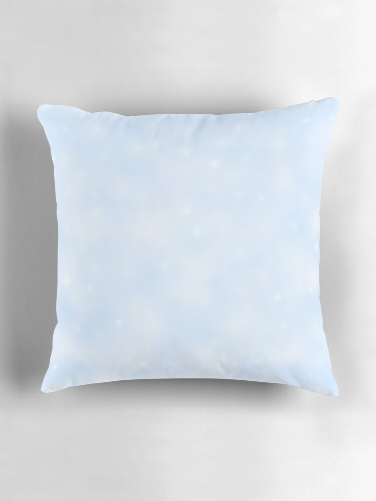 Thumbnail 3 of 4, Pillow, Abstract blue background with sparkles designed and sold by Mallorn.
