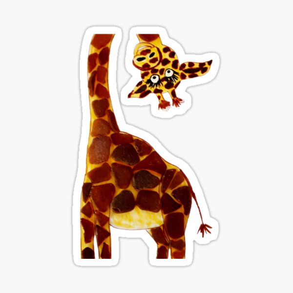 Item preview, Goofy Giraffe  designed and sold by RockPaperArt.