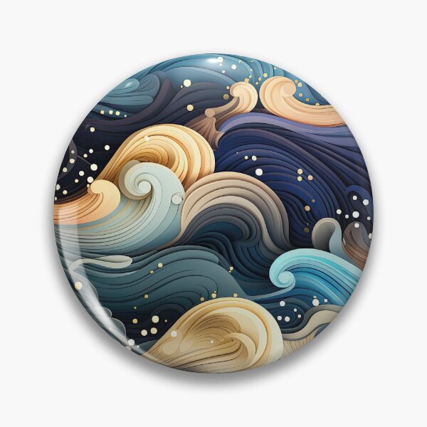 Item preview, Geometric Patterns and Fluid Waves: Featured Abstract Art Collection designed and sold by Belltwon.