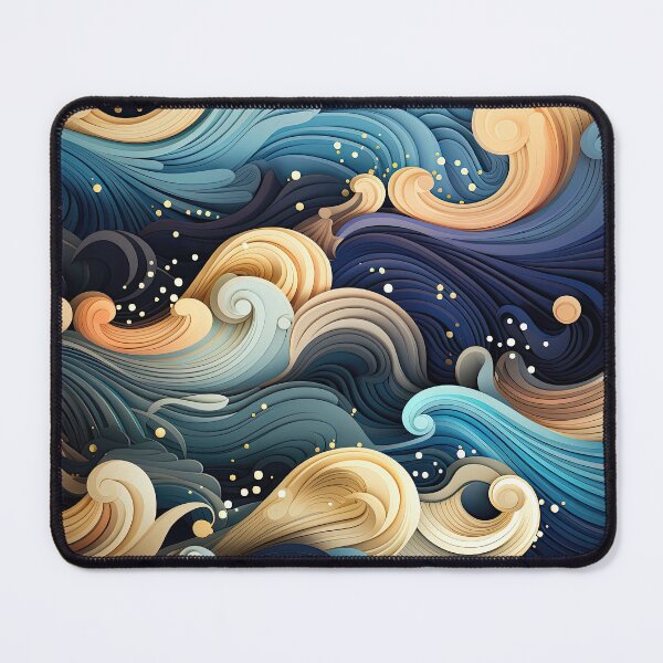 Item preview, Geometric Patterns and Fluid Waves: Featured Abstract Art Collection designed and sold by Belltwon.